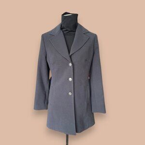 Cabi Military Style Peacoat Blazer #384 Carbon Gray